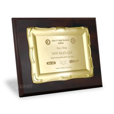 Bảng vinh danh chứng nhận khách hàng thân thiết cho đối tác