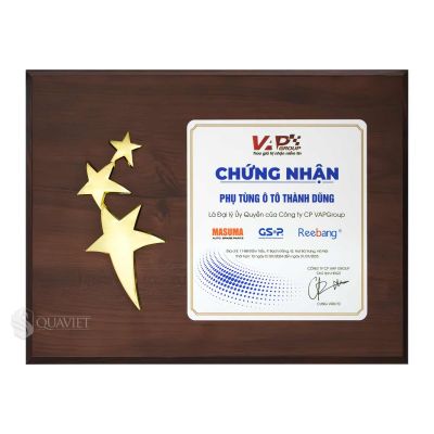 Bảng vinh danh đại lý phụ tùng ô tô