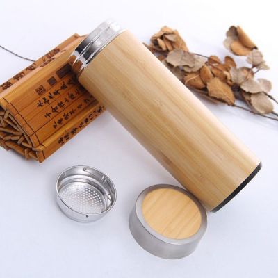 Bình giữ nhiệt vỏ tre – BGM 002