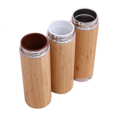 Bình giữ nhiệt vỏ tre – BGM 002