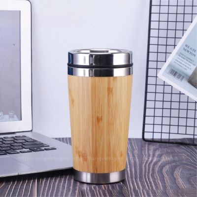 Ly giữ nhiệt vỏ tre – LGM 002