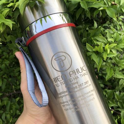 Bình giữ nhiệt quai xách vải 800ml - 1000ml – BGN 006