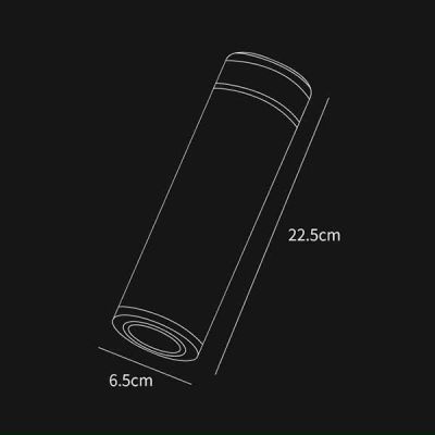 Bình giữ nhiệt cảm ứng nhiệt độ nắp bọc da – BGN 020
