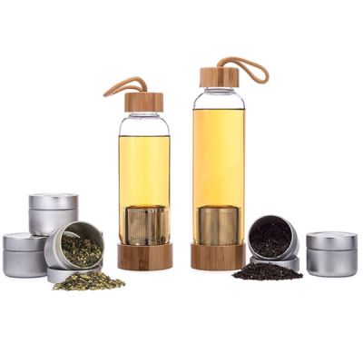 Bình thuỷ tinh lọc trà - BT 03