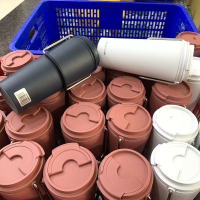 Bình giữ nhiệt Lock&Lock Bucket Tumbler with Straw LHC4268