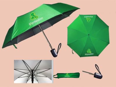 DCM 023 - Dù Gấp 3 tự động 1 chiều khung nhôm