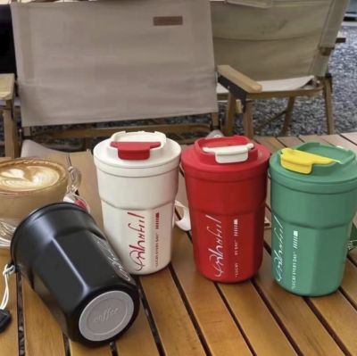 Ly giữ nhiệt coffe quai xách vải – LGN 019